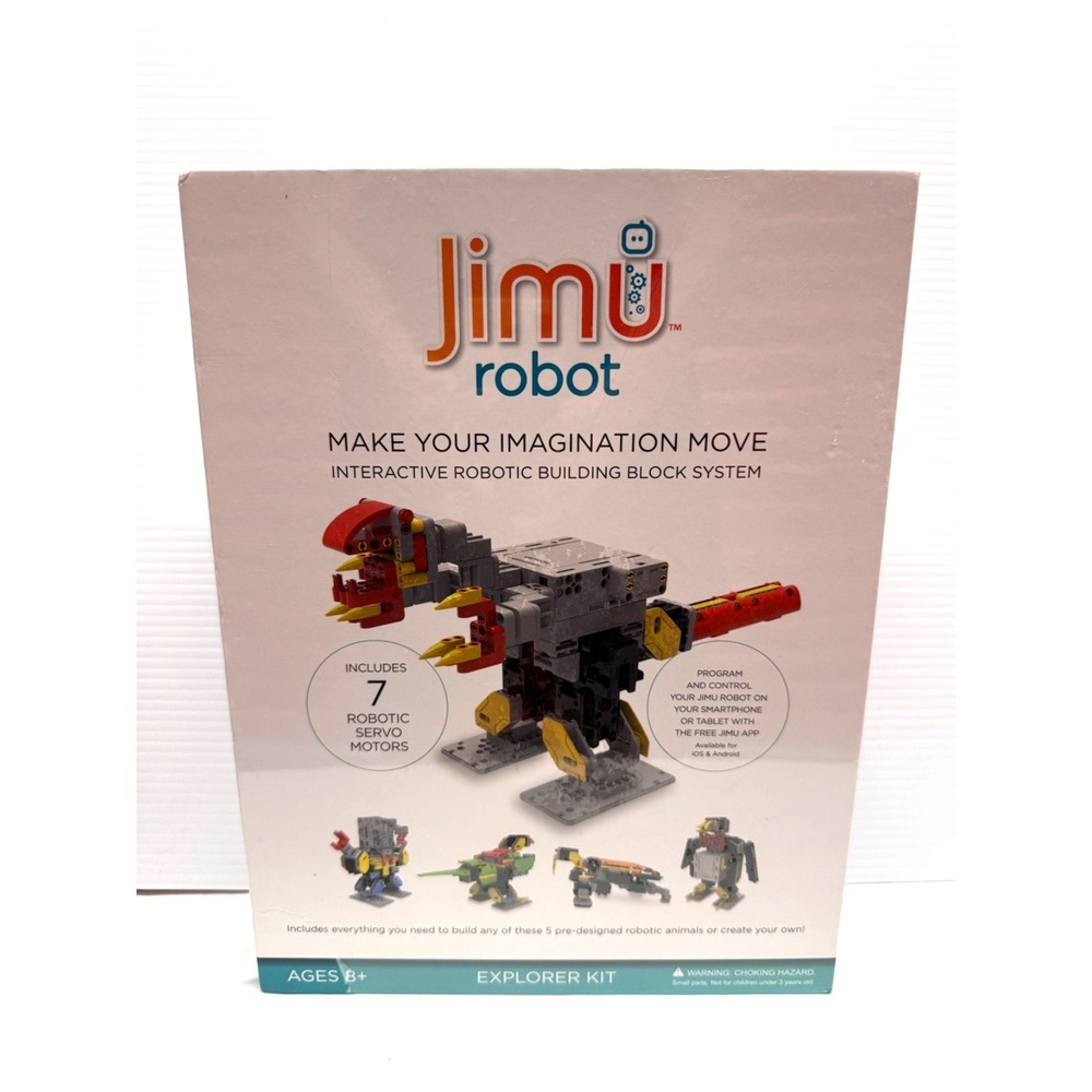 Ubtech Jimu Robot Explorer Kit Interactive Robotic Building Block System Ages 8+